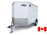 Remorque Fermée Galvanisée Élite 6 x 8 – 3500lbs