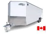Remorque Fermée Élite 8-5 x 24 – 10 000 lbs Double Essieux