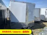 Enclosed Cynergy Trailer 8,5X20 White 2024