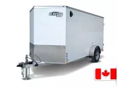 Remorque Fermée Galvanisée Élite 6 x 12 – 3500lbs