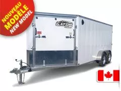 Remorque Fermée Galvanisée Snow Serie 7 x 14 - 7000lbs