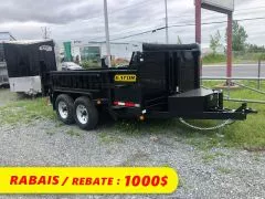 Dump Trailer 83x12 QS 14K