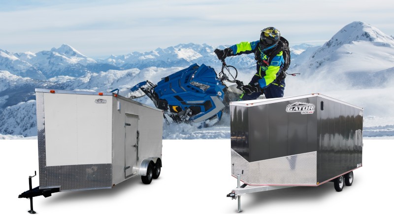 remorque skidoo motoneige